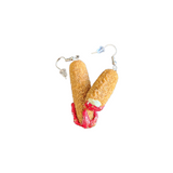 Earrings: Food