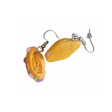 Earrings: Food